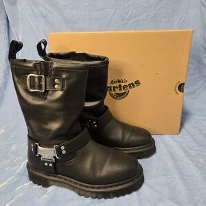 Dr. Martens - Anistone Hi - Biker Boots
